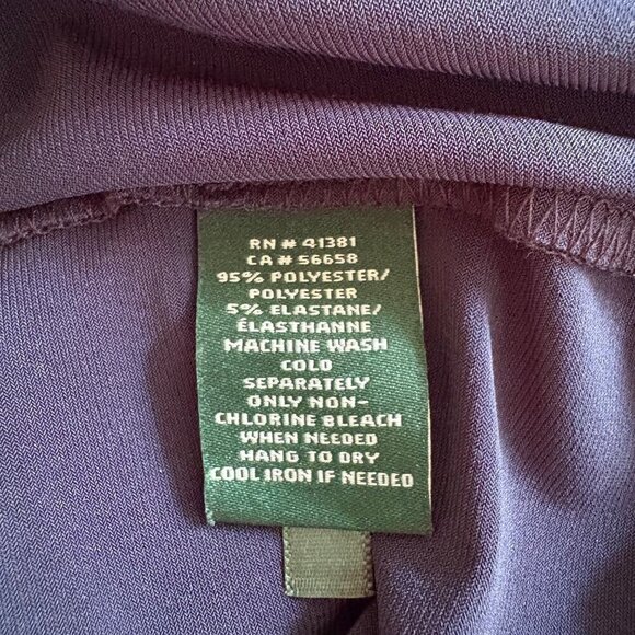 Lauren Ralph Lauren Geometric Print High-Neck A-Line Dress, Navy/White Size 10 - Picture 10 of 10